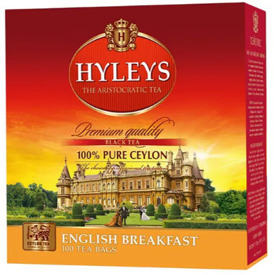 Чай чорний Hyleys English breakfast 150 г (100 шт. x 1.5 г)